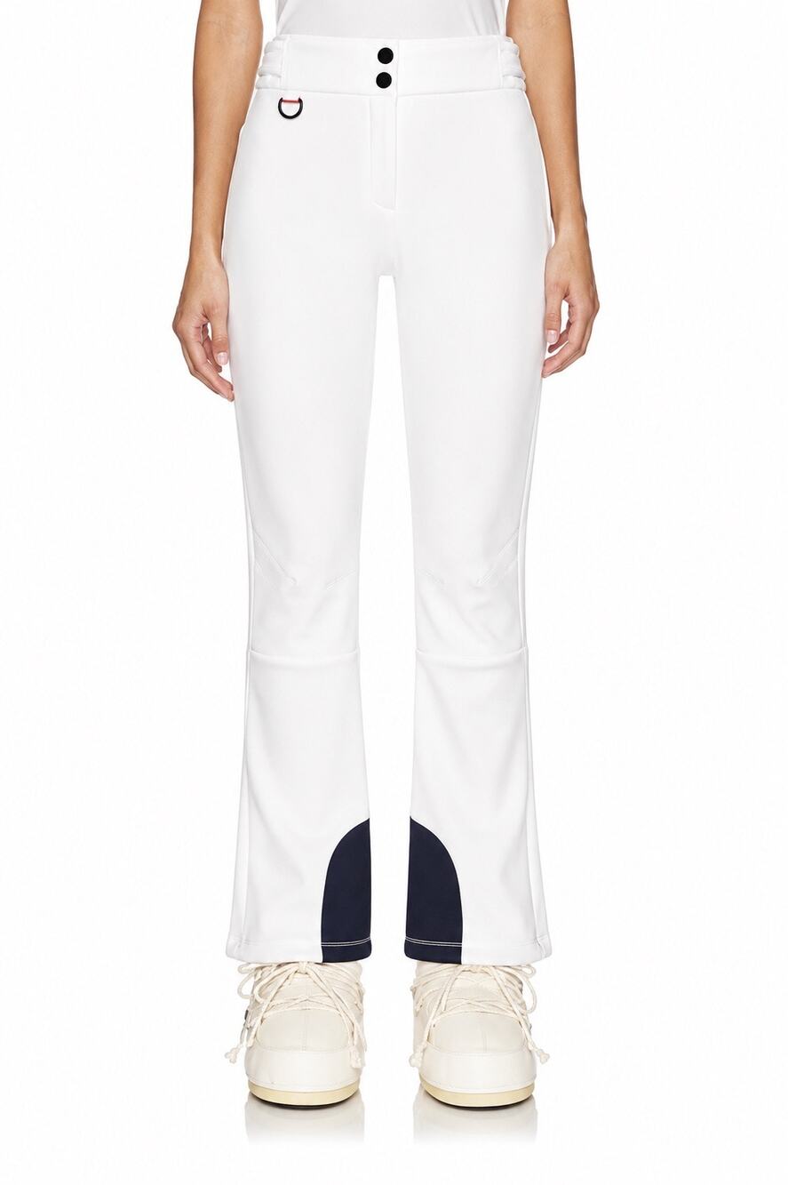 Cordova Women’s Waterproof Stretch Ski Pants Cloud White Navy Size M NWT
